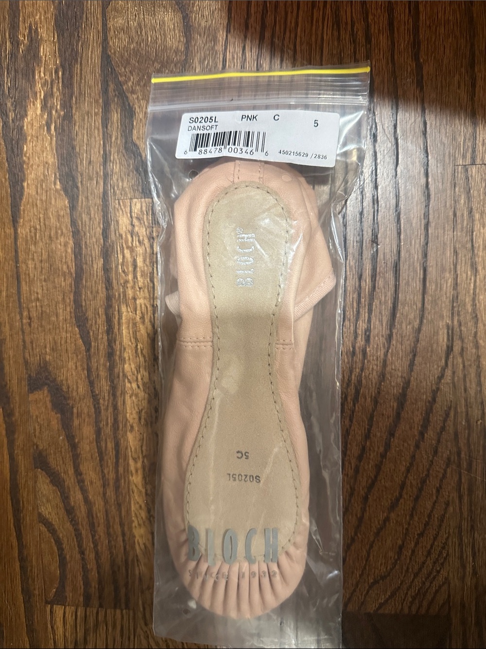 Bloch Soft Pink Ballet Flat Dance Shoe